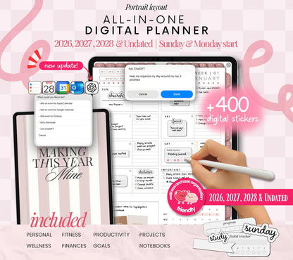 2026 Digital Planner (worth $25)