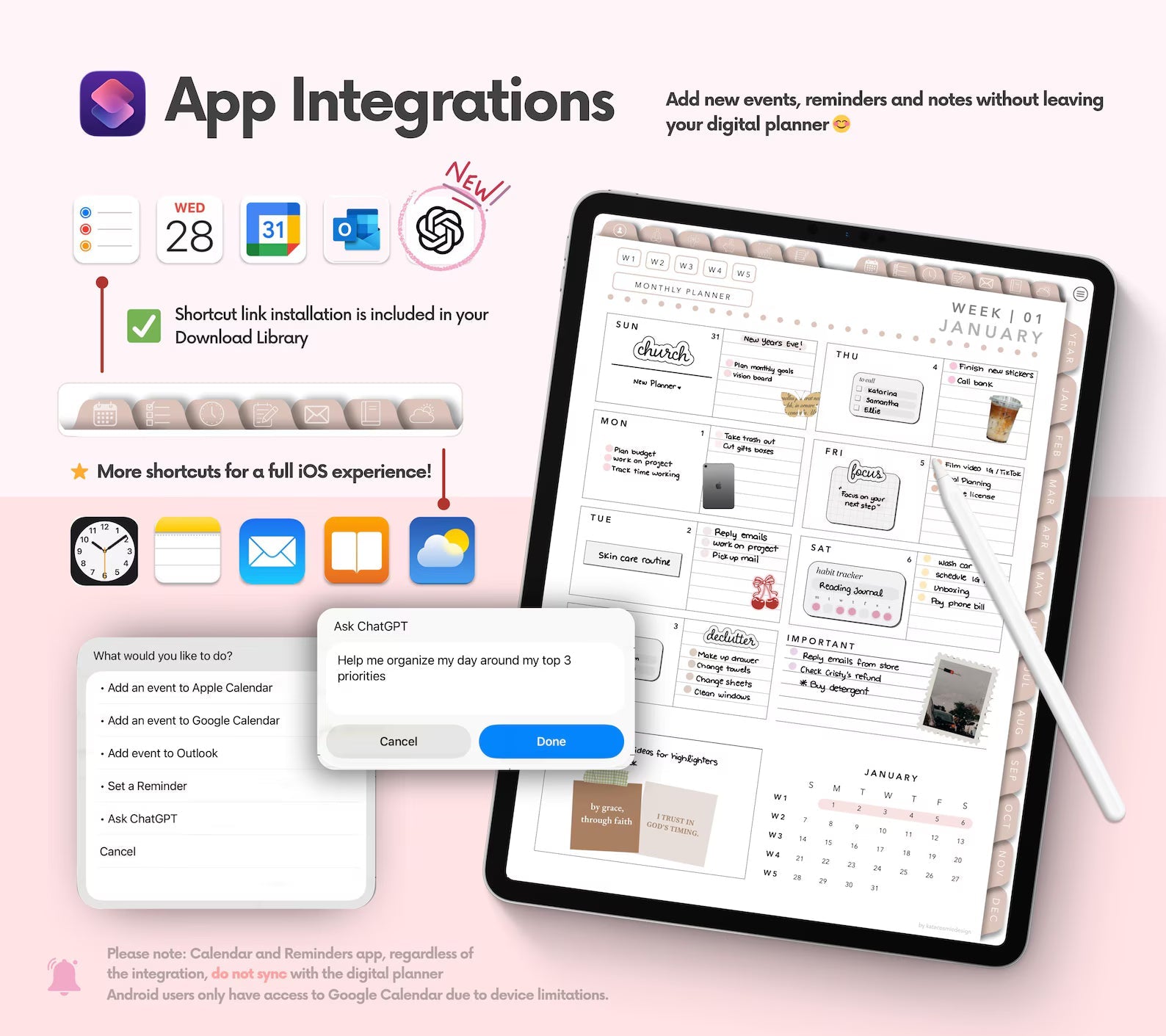 2026 Digital Planner (worth $25)