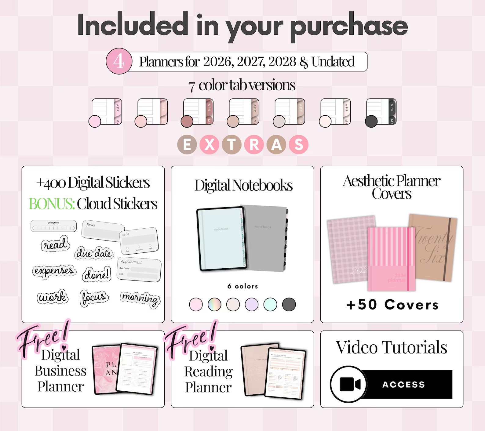 2026 Digital Planner (worth $25)