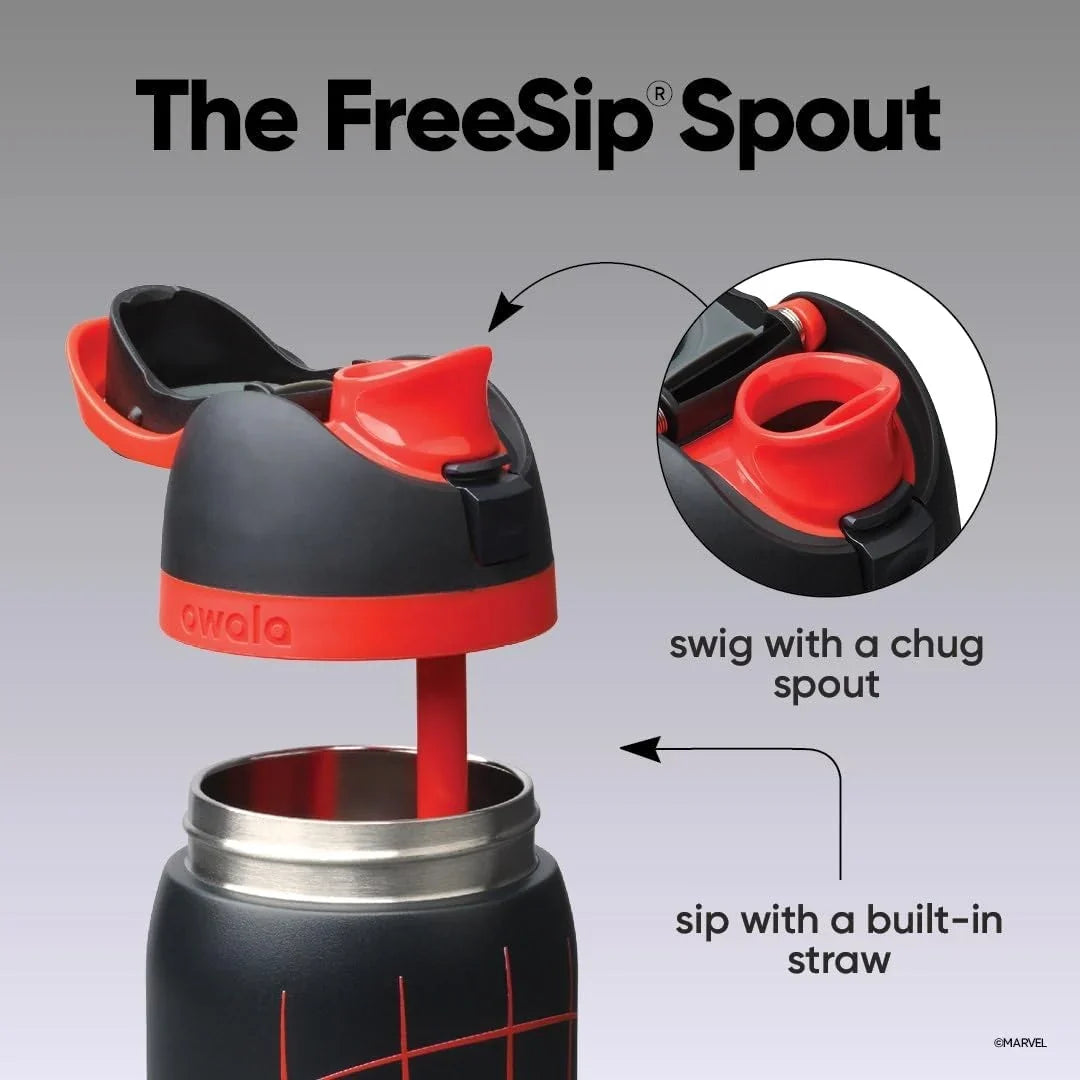 Spiderman 32oz FreeSip Water Bottle