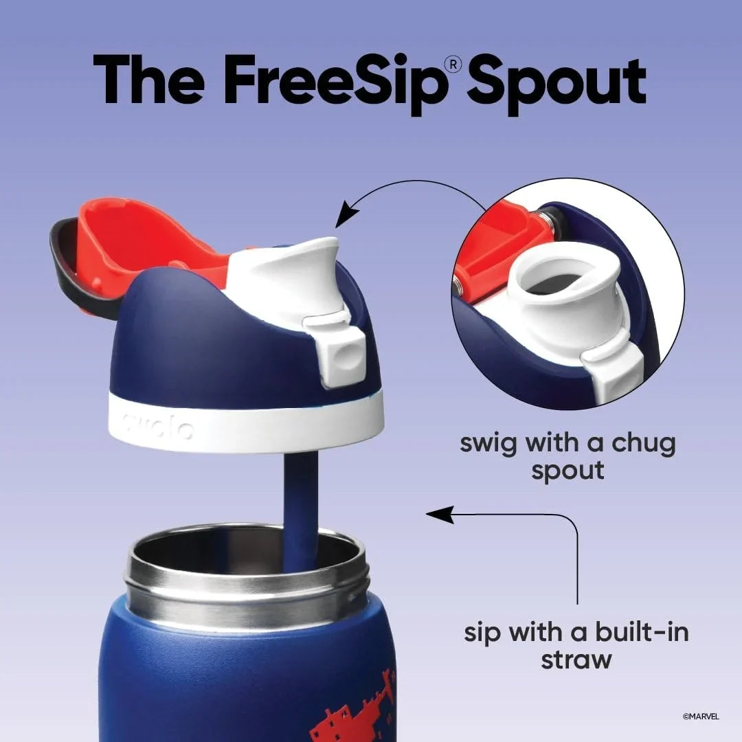 Spiderman 32oz FreeSip Water Bottle